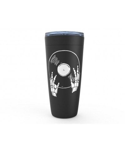 Music Life Viking Tumbler | Skeletons Spin Vinyl Too Tumbler $7.77 Drinkware