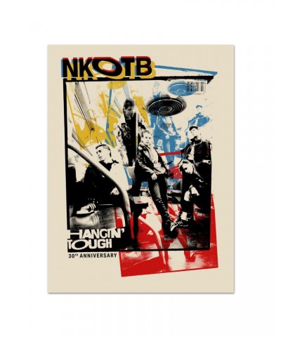 New Kids On The Block Hanging' Tough 30th Anniversary Lithograph $9.43 Decor