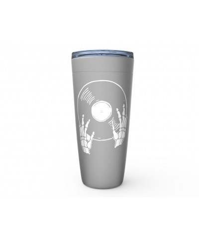 Music Life Viking Tumbler | Skeletons Spin Vinyl Too Tumbler $7.77 Drinkware