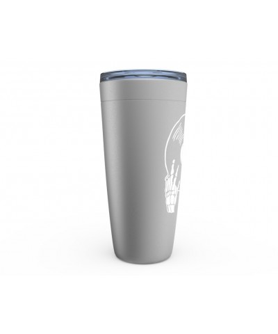 Music Life Viking Tumbler | Skeletons Spin Vinyl Too Tumbler $7.77 Drinkware