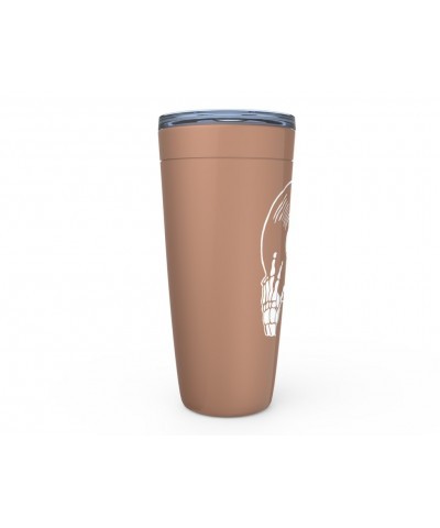 Music Life Viking Tumbler | Skeletons Spin Vinyl Too Tumbler $7.77 Drinkware