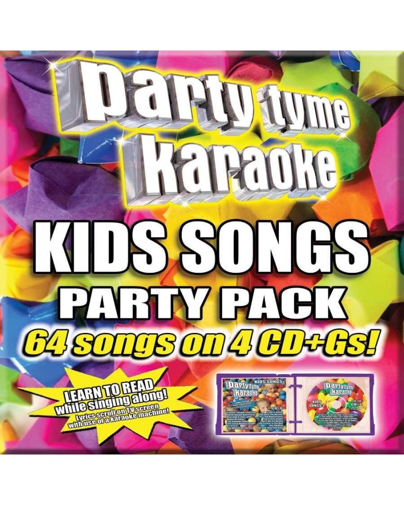 Party Tyme Karaoke Kids Song Party Pack (4 CD+G) CD $9.00 CD