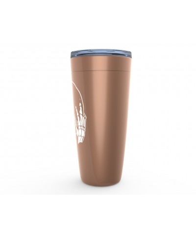 Music Life Viking Tumbler | Skeletons Spin Vinyl Too Tumbler $7.77 Drinkware