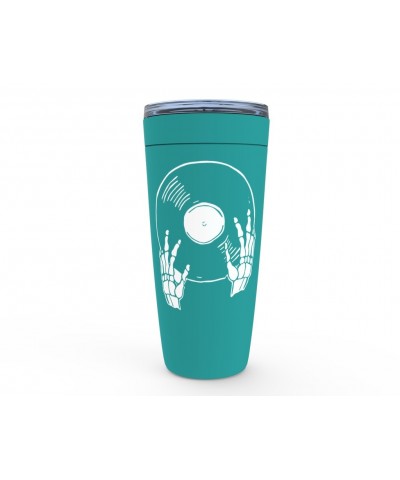 Music Life Viking Tumbler | Skeletons Spin Vinyl Too Tumbler $7.77 Drinkware