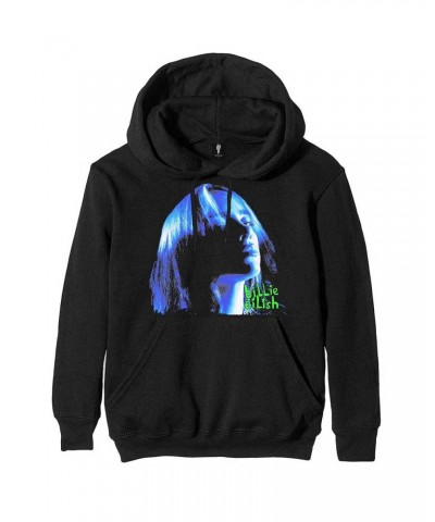 Billie Eilish Hoodie - Neon Shadow Blue $11.10 Sweatshirts