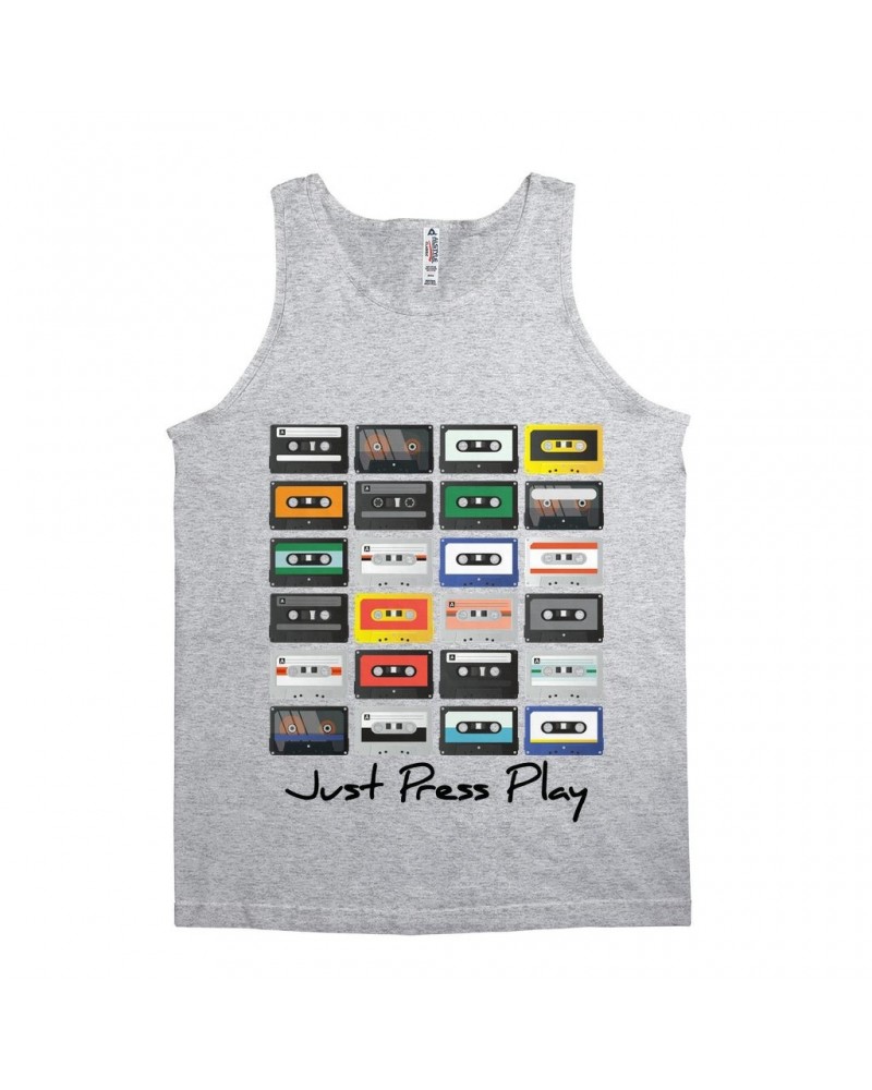 Music Life Unisex Tank Top | Just Press Play Shirt $12.89 Shirts