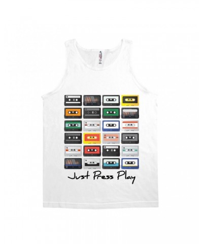 Music Life Unisex Tank Top | Just Press Play Shirt $12.89 Shirts