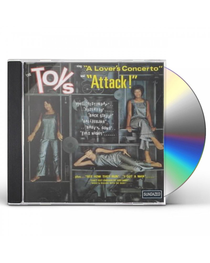 THE TOYS Lovers Concerto/Attack! CD $10.83 CD