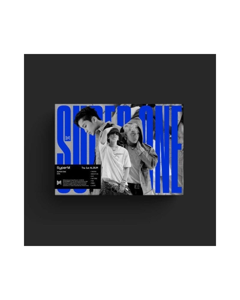 SuperM CD - Super One: 1st Album (Unit B Ver. - Lucas & Baehkyun & Mark) $31.14 CD