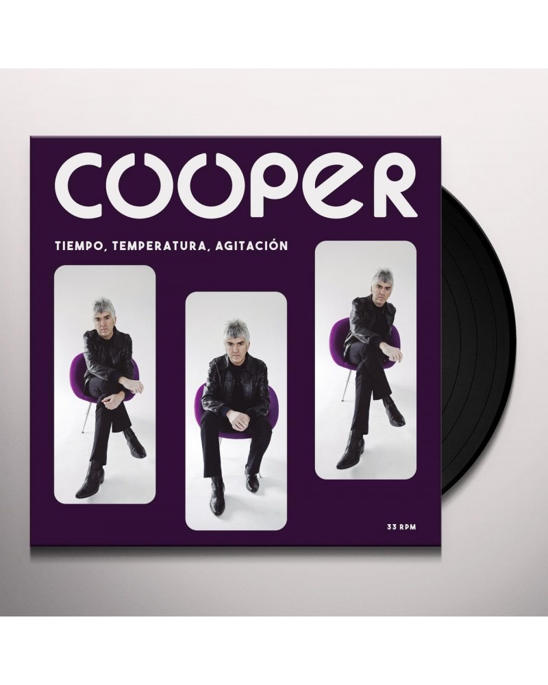 Cooper TIEMPO TEMPERATURA & AGITACION Vinyl Record $9.10 Vinyl