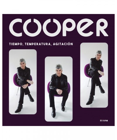 Cooper TIEMPO TEMPERATURA & AGITACION Vinyl Record $9.10 Vinyl